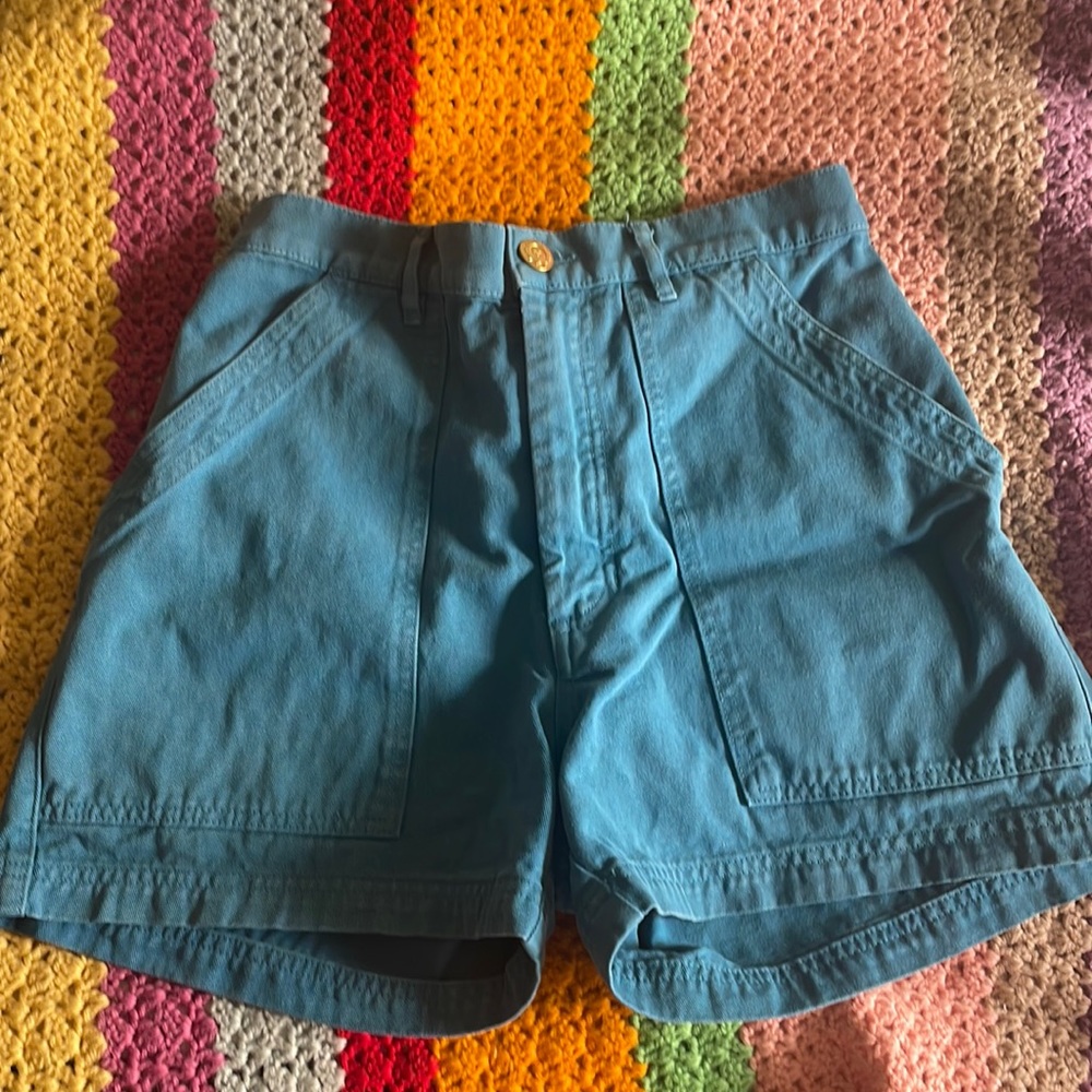 Big Bud Press Classic Work Shorts Marine Blue